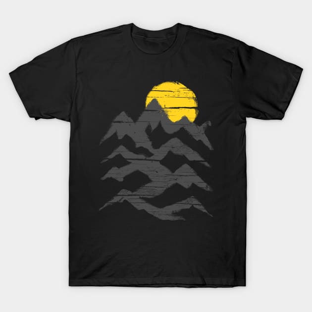 Mountain Ink T-Shirt by quilimo